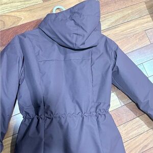 Columbia Women's Hooded Trench Coat - burgundy